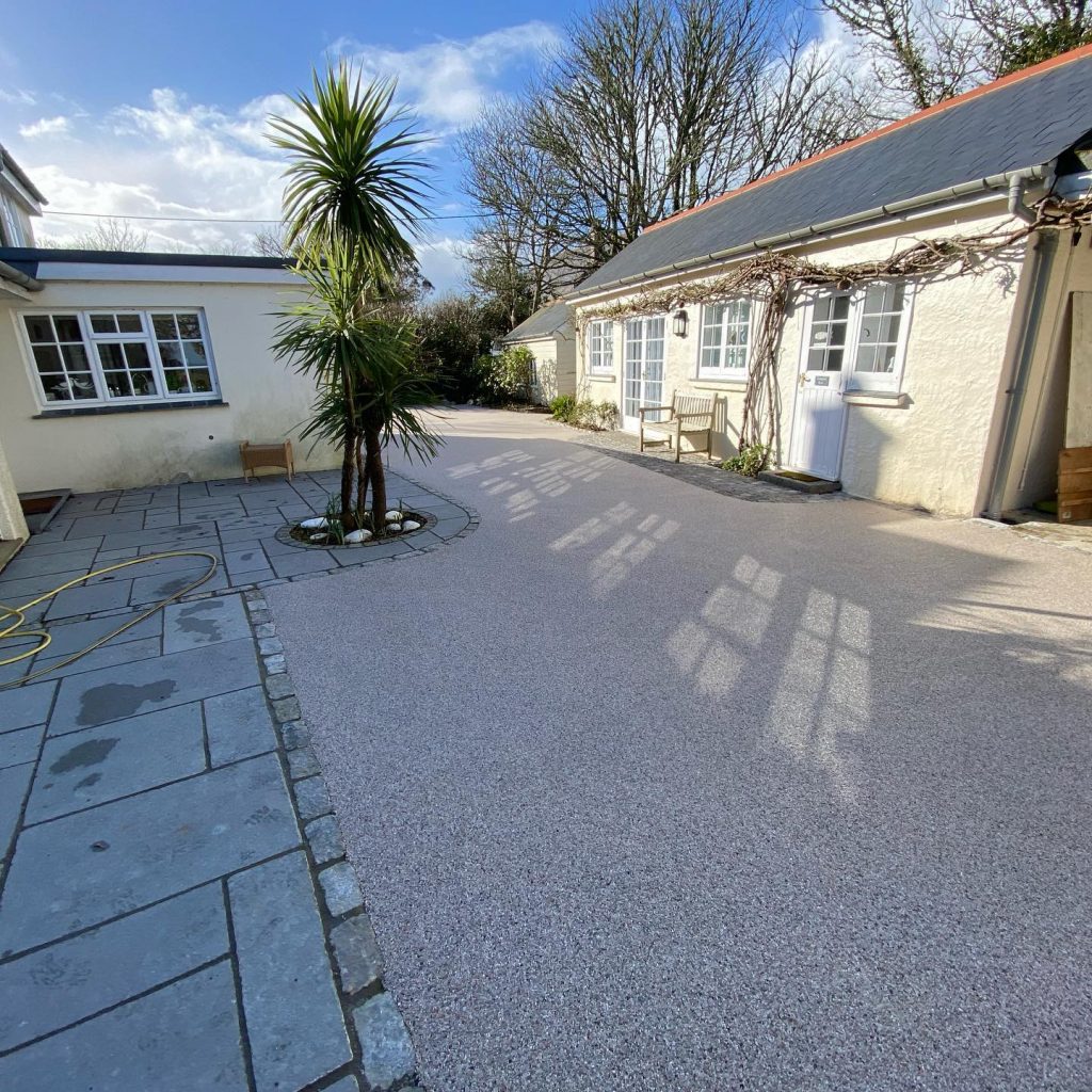 Resin Driveway in Falmouth