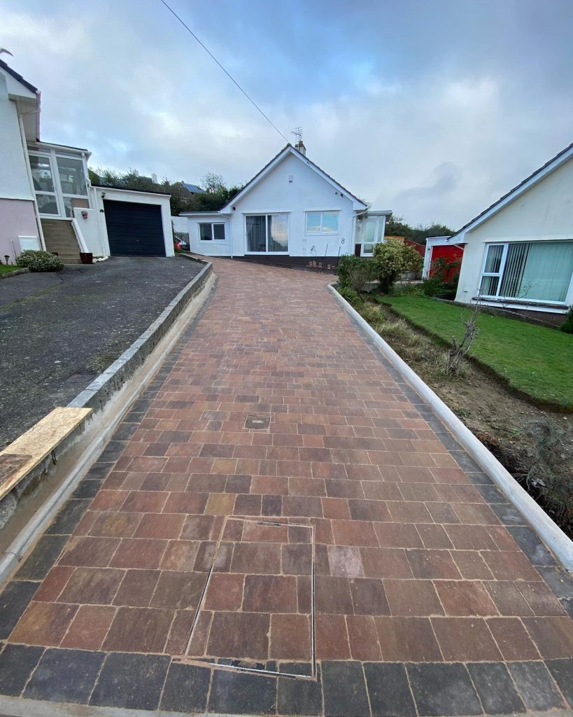 Block paving slab