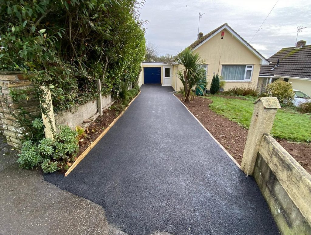 Tarmac driveway in Cornwall