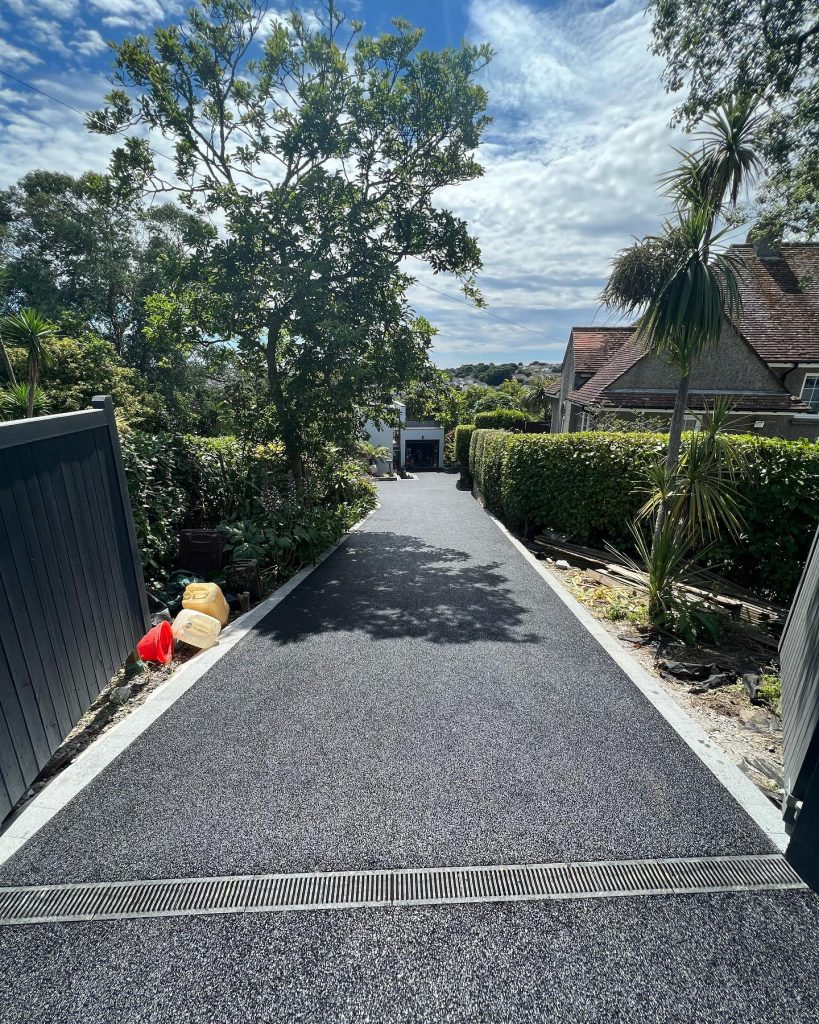 Smooth Tarmac Driveway in Falmouth, Cornwall