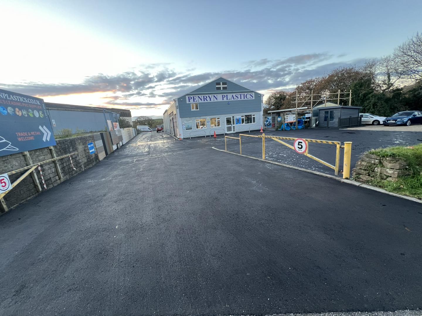 Commercial Car Park Surfacing in Penryn
